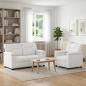 Preview: ARDEBO.de - Sofa-Set 2 pcs Weiß Kunstleder