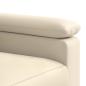 Preview: Sofa-Set 2 pcs Creme Kunstleder