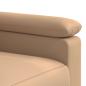 Preview: Sofa-Set 2 pcs Cappuccino Kunstleder