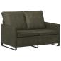 Preview: Sofa-Set 2 pcs Olivegrün Kunstwildleder