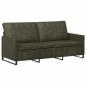 Preview: Sofa-Set 2 pcs Olivegrün Kunstwildleder