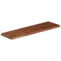 Preview: Tischplatte 120x30x3,8 cm Rechteckig Altholz Massiv