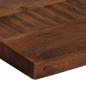 Preview: Tischplatte 120x30x3,8 cm Rechteckig Altholz Massiv