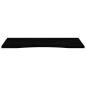 Preview: Schreibtischplatte Dunkelbraun 100x60x2,5 cm Massivholz Eiche