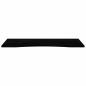 Preview: Schreibtischplatte Dunkelbraun 120x60x2,5 cm Massivholz Eiche