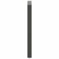 Preview: Bartischbeine U-Form 2 Stk. Anthrazit 60x(100-101) cm Stahl