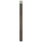 Preview: Bartischbeine U-Form 2 Stk. Naturstahl 60x(100-101) cm Stahl