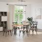 Preview: ARDEBO.de - Konsolentischbeine Anthrazit 2 Stk. 38x(72-73) cm Stahl