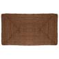Preview: Bereichsteppich Grau 60 x 110 cm Jute