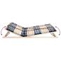 Preview: Bett-Lattenrost Braun 90 x 190 cm Massivholz Buche
