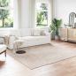 Preview: ARDEBO.de - Innen- und Außenteppich PALMERAS Beige 240 x 240 cm Polyester