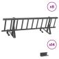 Preview: Schneefanggitter Anthrazit 800 x 29,5 x 34,5 cm Stahl
