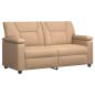 Preview: Sofa Cappuccino 171 x 85 x 93 cm Kunstleder