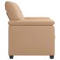 Preview: Sofa Cappuccino 171 x 85 x 93 cm Kunstleder