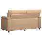 Preview: Sofa Cappuccino 171 x 85 x 93 cm Kunstleder
