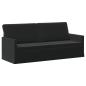 Preview: 3-Sitzer Sofa Schwarz 190 x 81 x 82 cm Samt (V)