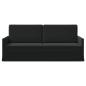 Preview: 3-Sitzer Sofa Schwarz 190 x 81 x 82 cm Samt (V)