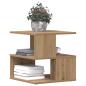 Preview: Beistelltisch Artisan-Eiche 40 x 40 x 40 cm Holzwerkstoff