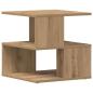 Preview: Beistelltisch Artisan-Eiche 40 x 40 x 40 cm Holzwerkstoff