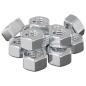 Preview: ARDEBO.de - Sechskant-Eichelmuttern 3913 pcs Silber Metall