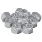 Preview: ARDEBO.de - Mutter 9574 Stk. Silber M6 x 10 mm Eisen
