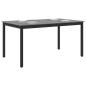 Preview: Esstische 150 x 90 x 75 cm Holzwerkstoff Sonoma-Grau Rechteckig