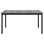 Preview: Esstische 150 x 90 x 75 cm Holzwerkstoff Sonoma-Grau Rechteckig