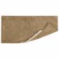 Preview: Wurfkissen 6 stk. HEERLEN Taupe 30 x 50 cm Mikrofaser Fleece