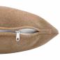 Preview: Wurfkissen 6 stk. HEERLEN Taupe 30 x 50 cm Mikrofaser Fleece