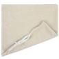 Preview: Wurfkissen 12 stk. HEERLEN Creme 45 x 45 cm Mikrofaser Fleece