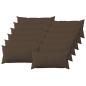Preview: Wurfkissen 12 stk. HEERLEN Taupe 40 x 80 cm Stoff