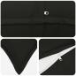 Preview: Wurfkissen 2 stk. HOUTEN Schwarz 40 x 40 cm Polyester