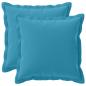 Preview: Wurfkissen 2 stk. HOUTEN Hellblau 50 x 50 cm Polyester