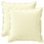 Preview: Wurfkissen 2 stk. HOUTEN Creme 45 x 45 cm Polyester