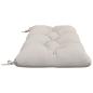 Preview: Bankkissen VIANEN 2 stk. 100 % Polyester Weiß 120 x 50 x 12 cm