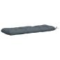 Preview: Bankkissen VIANEN 2 stk. 100 % Polyester Blau 120 x 40 x 12 cm