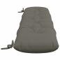 Preview: Bankkissen VIANEN 2 stk. 100 % Polyester Grau 150 x 30 x 12 cm