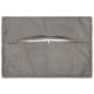 Preview: Wurfkissen 6 stk. HOUTEN Hellgrau 30 x 50 cm Mikrofaser Fleece