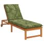 Preview: Sonnenliege Kissen GEMERT 100 % Polyester Blattdesign