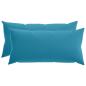 Preview: Wurfkissen 2 stk. HEERLEN Hellblau 40 x 80 cm Polyester