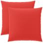 Preview: Wurfkissen 2 stk. HEERLEN Rot 60 x 60 cm Polyester