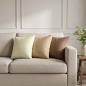 Preview: ARDEBO.de - Wurfkissen 2 stk. HEERLEN Beige 40 x 40 cm Polyester