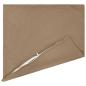 Preview: Wurfkissen 2 stk. HEERLEN Taupe 45 x 45 cm Polyester