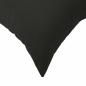 Preview: Wurfkissen 2 stk. HEERLEN Schwarz 50 x 80 cm Polyester