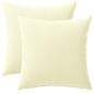 Preview: Wurfkissen 2 stk. HEERLEN Creme 40 x 40 cm Polyester