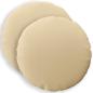 Preview: Wurfkissen 2 stk. HEERLEN Beige Durchmesser 40 cm Polyester