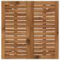 Preview: Gartenbar-Tisch LAREN Natur 60 x 60,5 x 105 cm