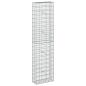 Preview: Gabione mit 5 mm Draht und 5x10 cm Maschen 50x20x200 cm