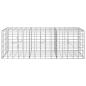 Preview: Gabione mit 5 mm Draht und 5x10 cm Maschen 150x20x50 cm