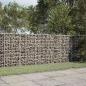 Preview: ARDEBO.de - Gabione mit 5 mm Draht und 5x10 cm Maschen 250x10x100 cm
